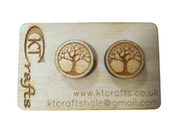 Tree of Life - Stud Earring Pair